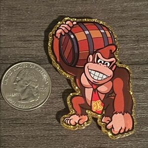✨ 5 for $25 ✨ Handmade Donkey Kong magnet